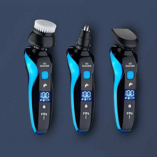 Havendro Shavers for Men Electric Razor Wet/Dry Rechargeable Rotary Cordless USB Charging