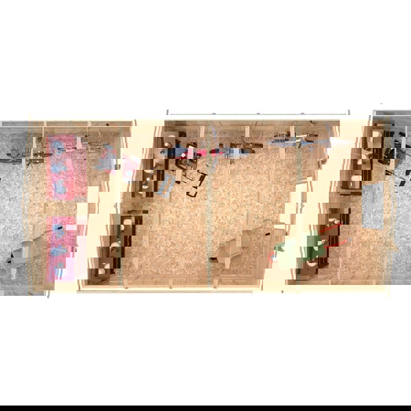 Shire Overlap Double Door No windows  10x20 Value storage shed