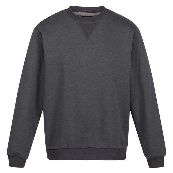 Regatta Professional Mens Crew Neck Sweatshirt - Seal Grey - 