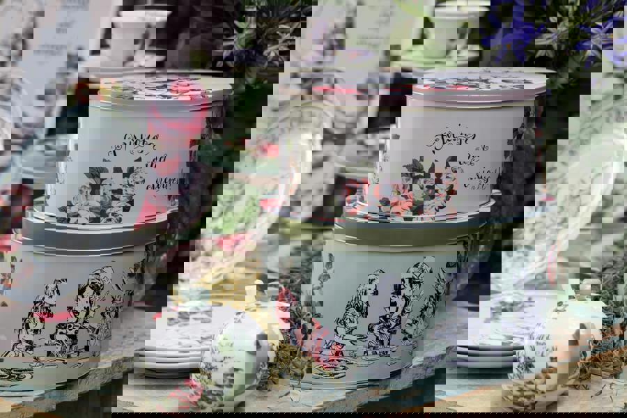 Mikasa and the V&A Alice In Wonderland Cake Tins, Set of 2