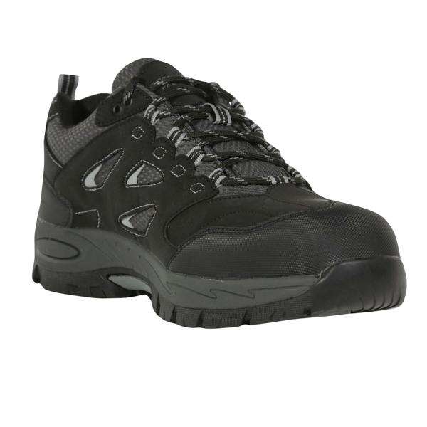 Regatta Mens Mudstone Safety Trainers - Black/Granite - 