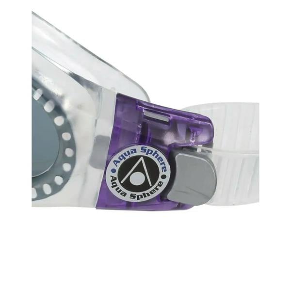 Aquasphere Kaiman Small Fit Goggles with tinted lens and purple accents