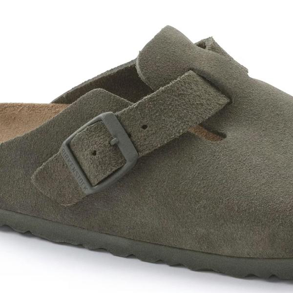 Birkenstock Boston Suede Sandals