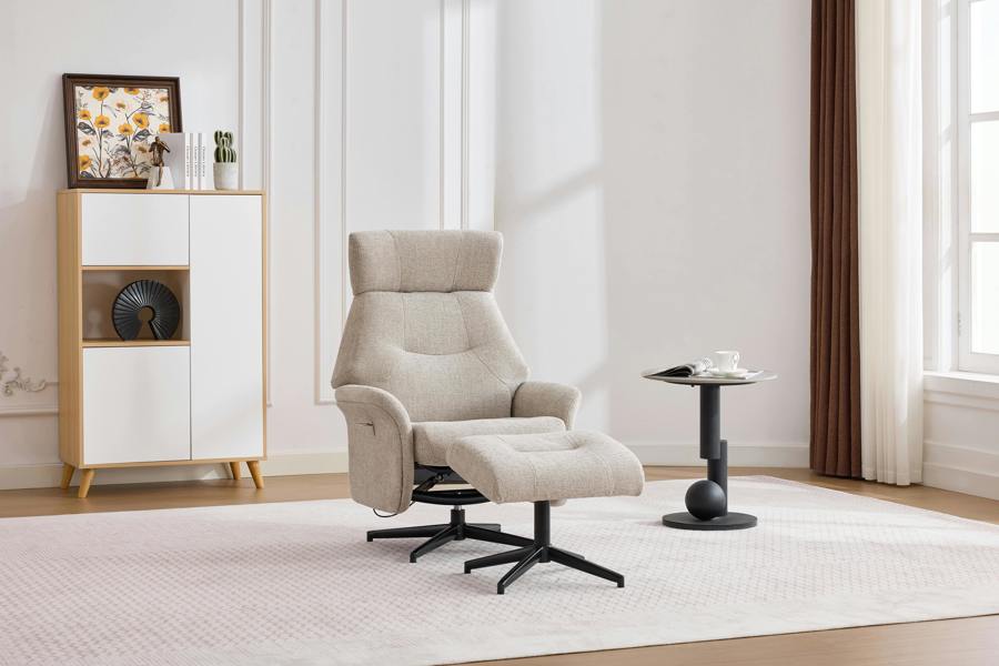 Newbridge Swivel Chair and Footstool
