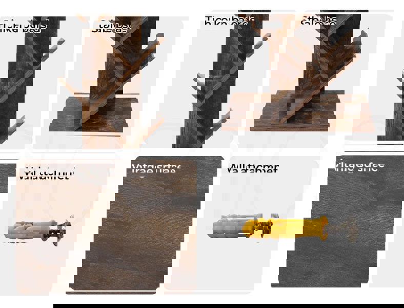 Levede Bookshelf Tree Bookcases Book Storage Wooden 8 Tier  Home Display Stand