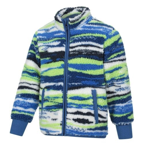 Mountain Warehouse Childrens Heron Borg Fleece Lined Jacket - Blue