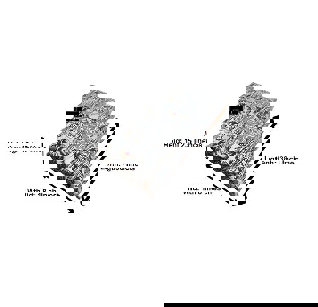 ISTOOLS Marilyn Monroe printed fabric  Footstool Bench