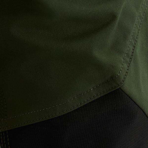 Regatta Mens Questra Hiking Trousers - Dark Khaki/Black - 