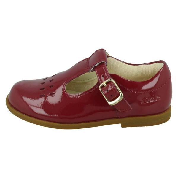 Clarks Girls Clarks Patent Leather Formal Shoes - Drew Play