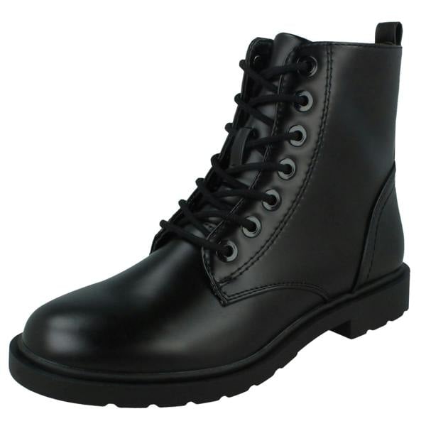 Spot On Ladies Spot On Casual Ankle Boots