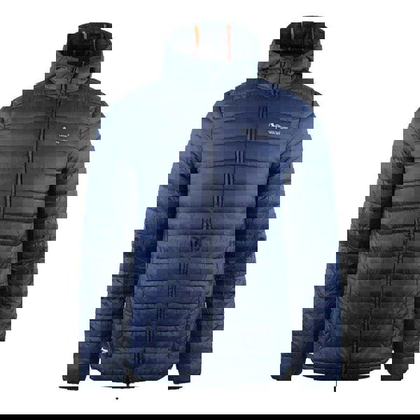 Aquascutum Mens London Quilted Logo Jacket - Navy Blue - 