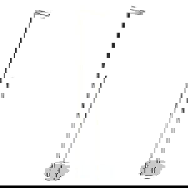 Showerdrape Belgravia Chrome Freestanding Toilet Roll Holder & Spare Combination