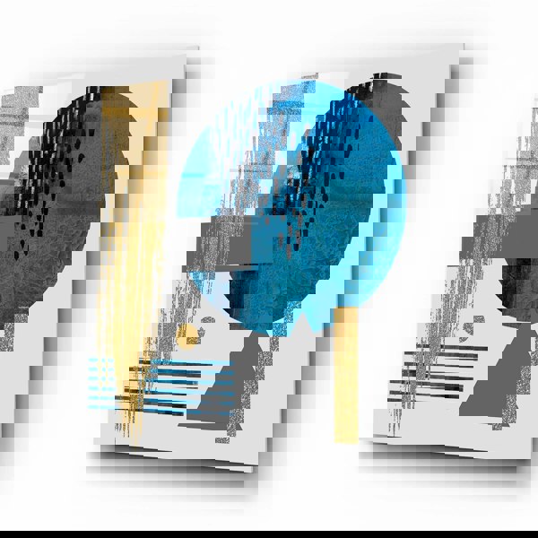 Abstract Glass Wall Art 13 - Artchi