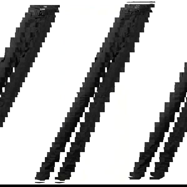 Craghoppers Mens Kiwi Peached Convertible Trousers - Black - 