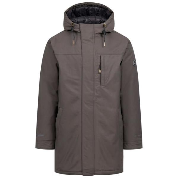 Trespass Mens Macleod DLX Padded Waterproof Jacket - Charcoal - 