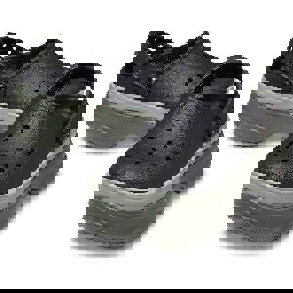 Crocs Classic Stacked Thermoplastic Black Clogs