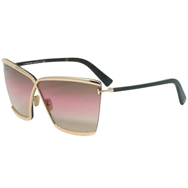 Tom Ford Elle Ft0936 28F Shiny Rose Gold Sunglasses