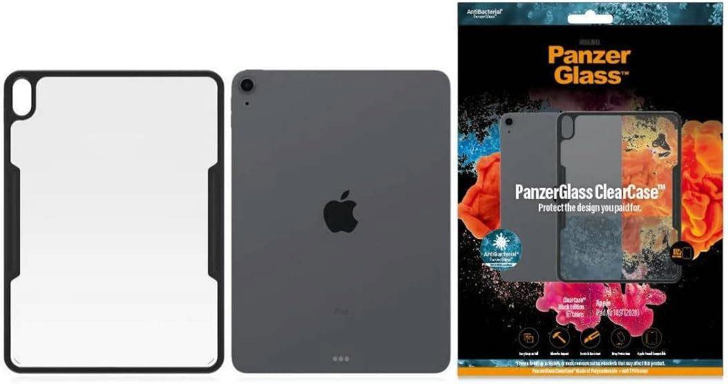 PanzerGlass Panzer Glass Clear Case for iPad Air 2020/22 10.9" Black Edition - 0292