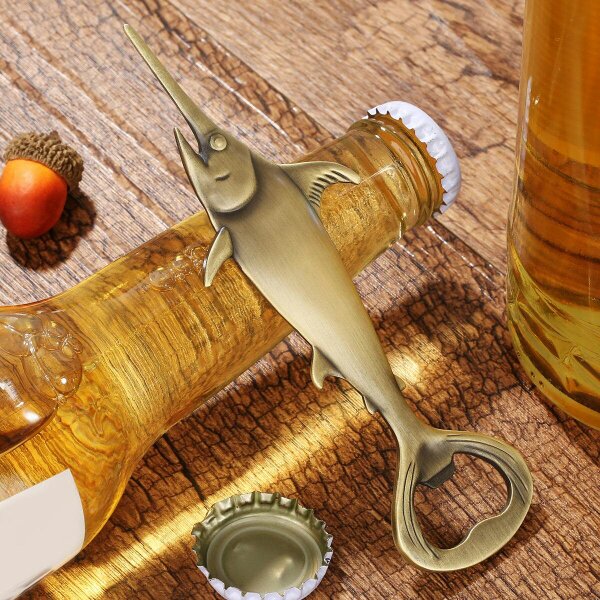 Swordfish Bottle Opener – Metal Beer Opener for Home Bars