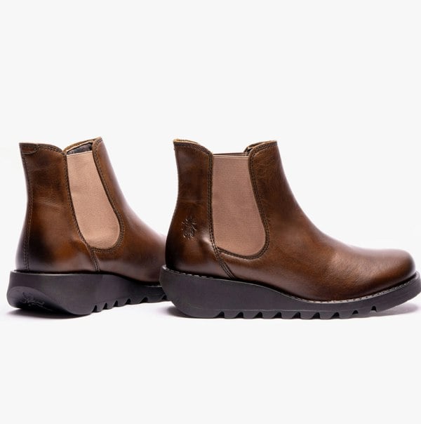 Fly London SALV Womens Ankle Boots Olive
