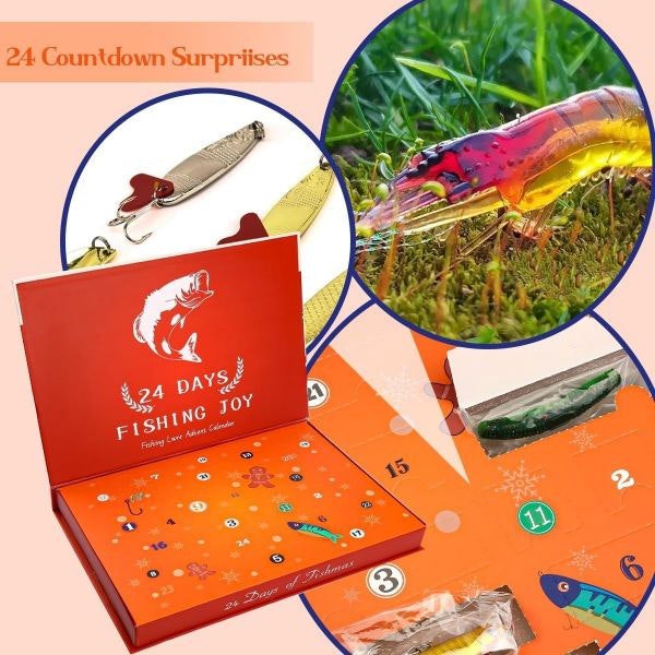 Leaper 2025 Advent Calendar Fishing Christmas Countdown