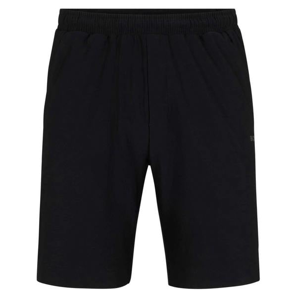 Boss Mens Active Elasticated Waist Sweat Shorts - Black - 