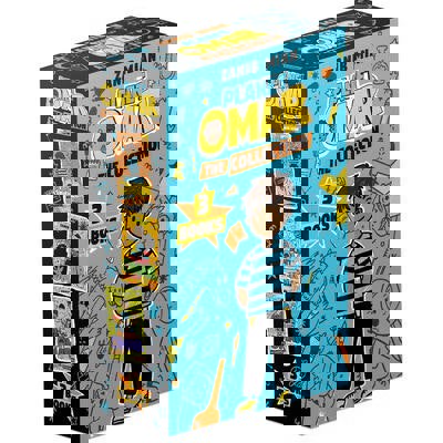 Planet Omar The Collection 3 Books Box Set by Zanib Mian (Accidental Trouble Magnet, Unexpected Super Spy & Incredible Rescue Mission)