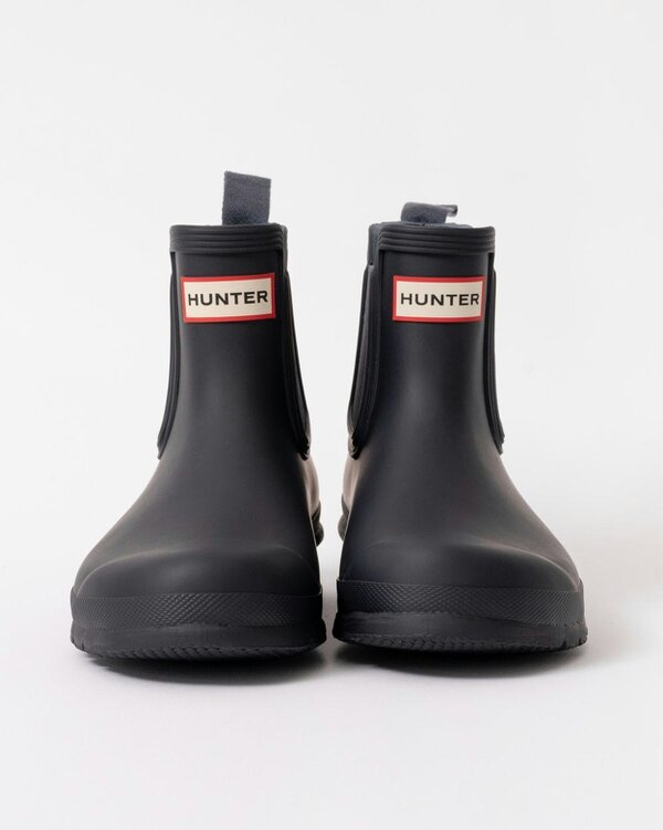 Hunter Original Chelsea Womens Boots - Navy