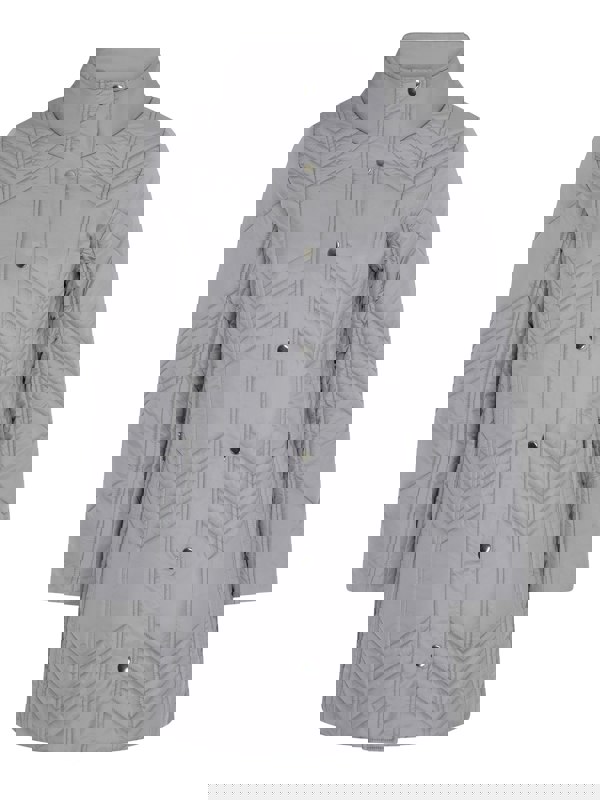 TIGI-Wear Chevron Quilt Coat