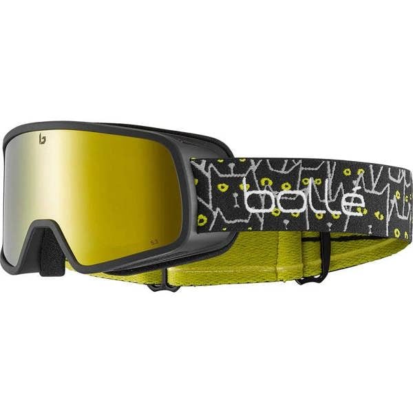 Bolle Ski Goggles Nevada Jr BG050016 Black Cats Matte Sunshine