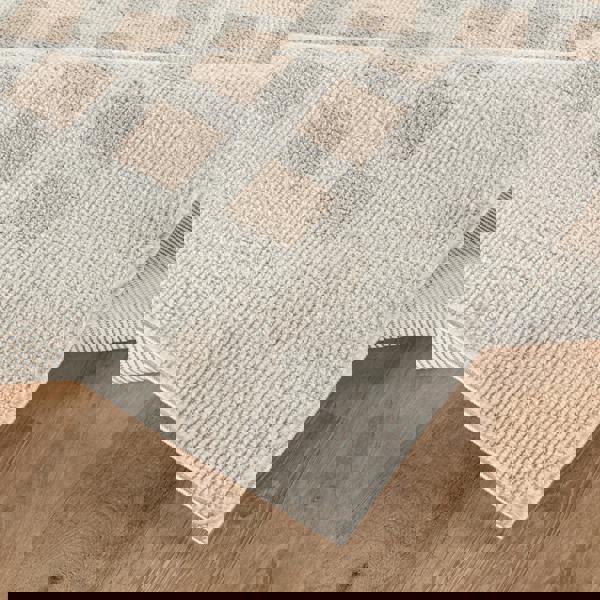 Livabliss Fossay Shag-Washable Beige Modern High Pile Rug
