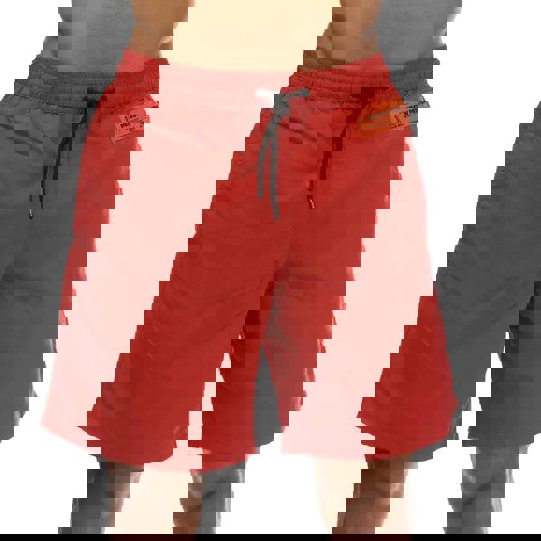 Heron Preston Mens Nylon Swim Shorts - Red
