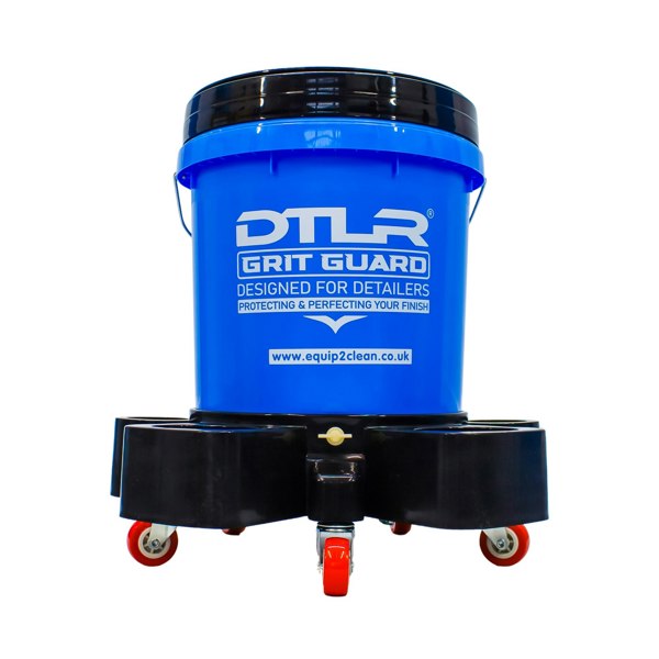 Equip2clean DTLR® Grit Guard Wash bucket with Trolley