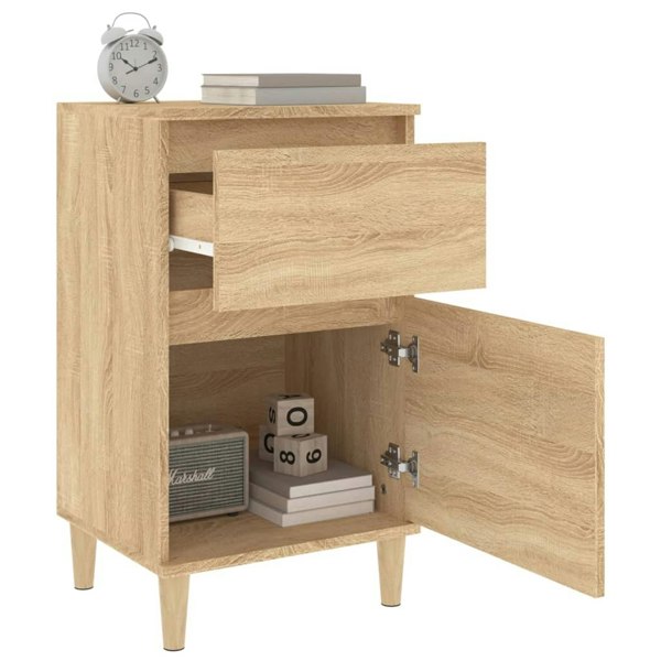 Berkfield Bedside Cabinet Sonoma Oak 40x35x70 cm