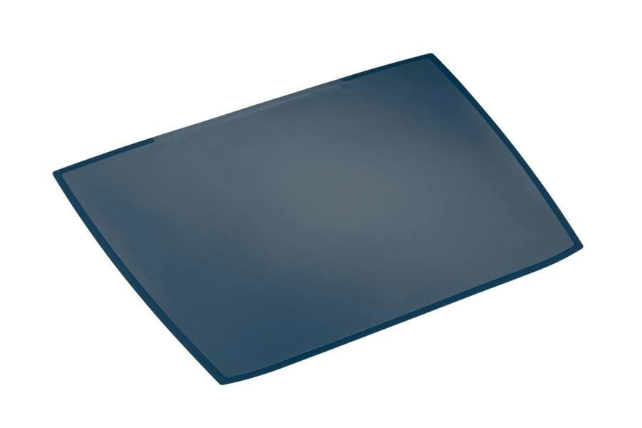 Durable ARTWORK Overlay Desk Mat with Clear Anti-Glare Cover | 5 Pack | Blue