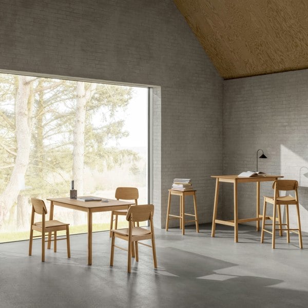 Furniture To Go Barlow Oak Bar Stool Set of 2