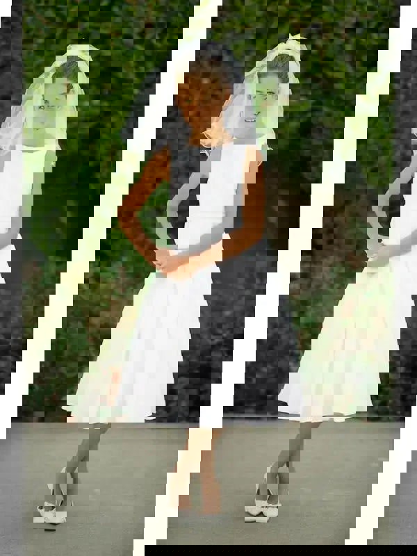 Young girl at her communion