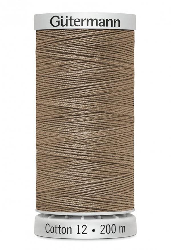 Gutermann No 12 Sulky Cotton Embroidery Thread 200m Cotton Thread Suitable For Embroidery