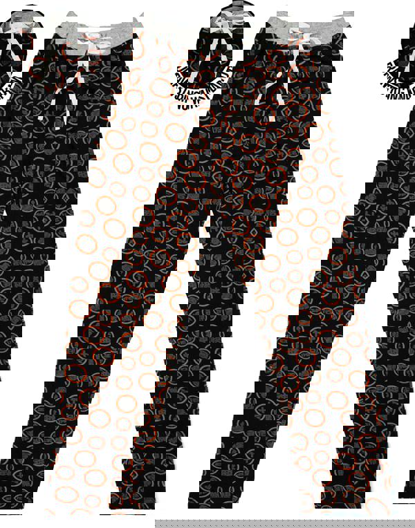 Dragon Ball Z Mens Grey Goku Short Sleeve Long Leg Pyjama Set