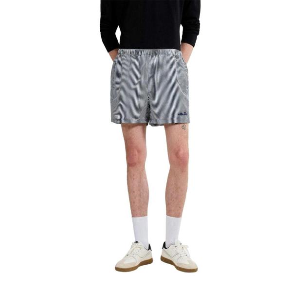 Ellesse Mens Sylbio Swim Shorts - White/Navy - 