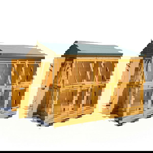 8x10 Sunhut Potting Shed with double doors - Best Shed