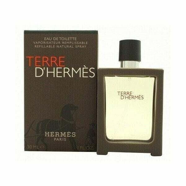Hermès Hermes Terre D'Hermes 30ml Eau De Toilette EDT Refillable Travel Spray For Him