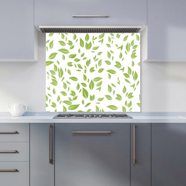 Warren Reed - Designer Green Leaves Kitchen Splashback