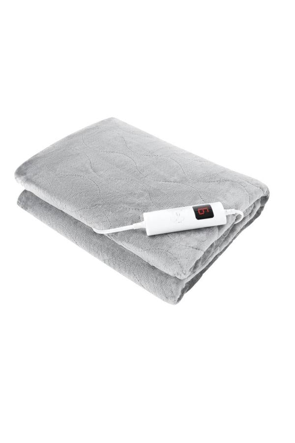 Ezysleep Super Soft Cosy Heated Fleece Throw Blanket With Adjustable Control