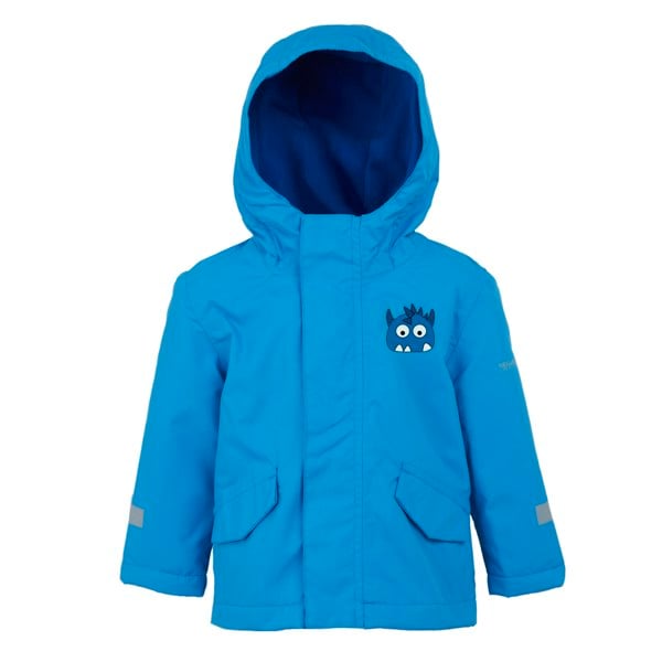 Regatta Childrens/Kids Spike The Monster Waterproof Jacket - Hydro Blue