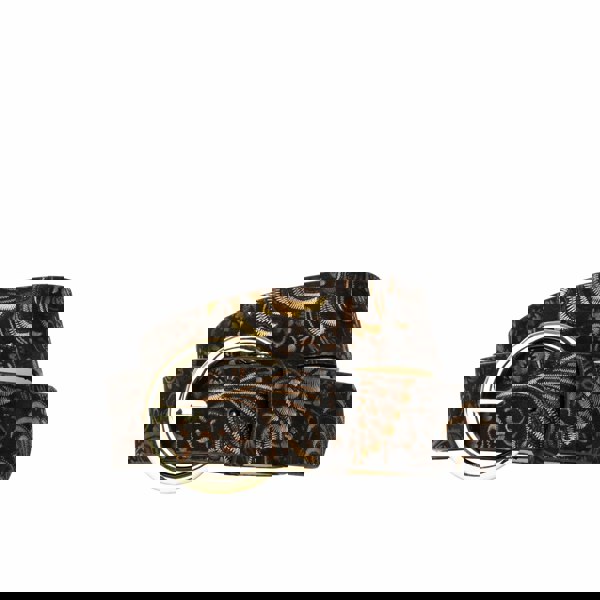 Embassy London Emma - Black & Gold - Women's Italian leather belt