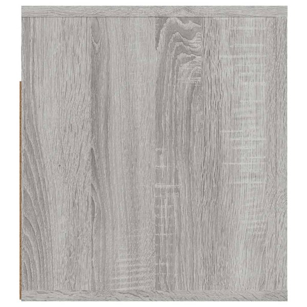Berkfield Wall-mounted Bedside Cabinets 2 pcs Grey Sonoma 50x36x40 cm
