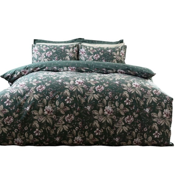 Belledorm Aiyla Duvet Cover Set - Bottle Green