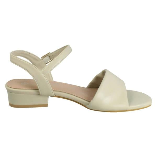 Spot On Ladies Spot On Low Heel Casual Buckle Fastening Sandals F12113