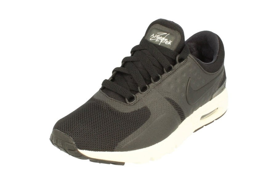 Nike Womens Air Max Zero 857661  002 - Black Black Sail 002 - Photo 0